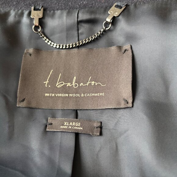 Aritzia navy wool/cashmere peacoat - Picture 3 of 5